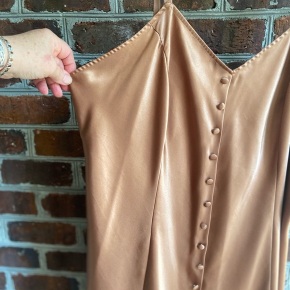 Inner Most Gold Satin Nightie, Size 3X - Picture 2 of 6